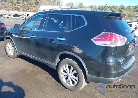 2016 Nissan Rogue Sv из США, поврежденный, VIN KNMAT2MV5GP708419